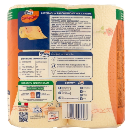 Foxy Cartapaglia 2 pz